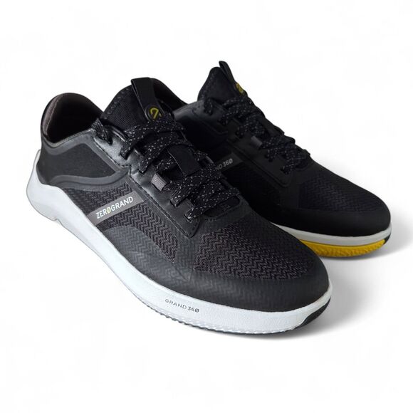 Cole Haan Zerogrand Winner Tennis Sneakers Women’s Size 10 B Black W22622 Shoes - Picture 2 of 10